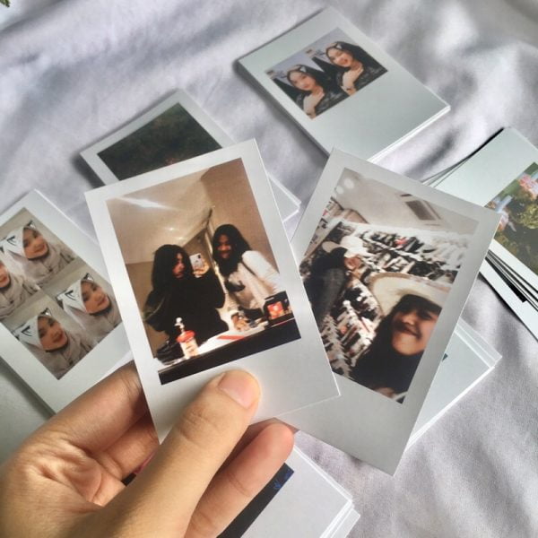 Cara mengirim foto Polaroid di shopee