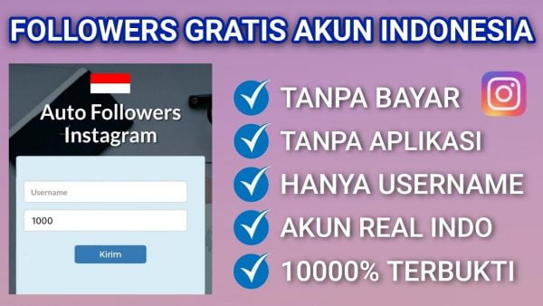 followers instagram indonesia gratis